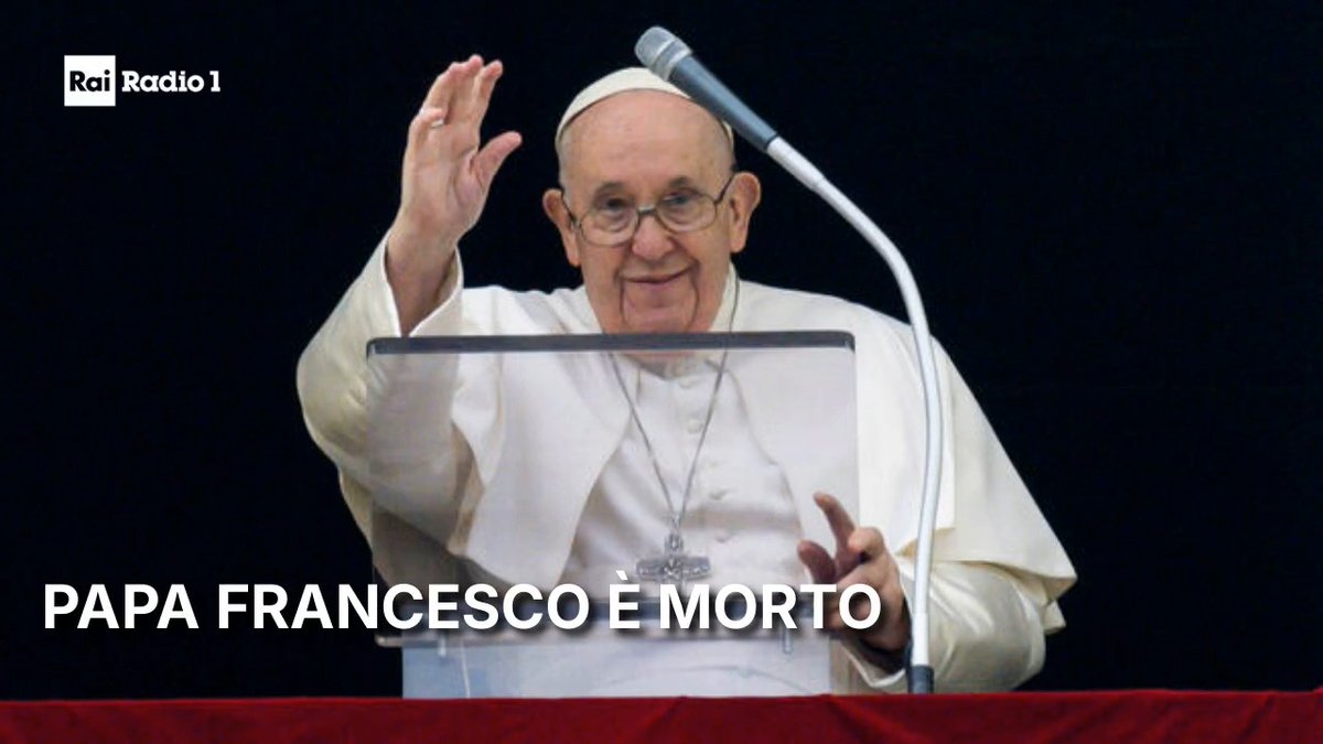 🔴🔴🔴 #PapaFrancesco è morto. Lo ha annunciato Sua Eminenza, il Card Farrell: “Carissimi fratelli e sorelle con profondo dolore devo annunciare la morte di nostro Santo Padre Francesco. Alle ore 7:35 di questa mattina il Vescovo di Roma, Francesco, è tornato alla casa del Padre"