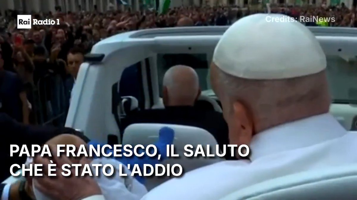 🔴🔴🔴 La morte di #PapaFrancesco. In Piazza San Pietro si stanno radunando i fedeli per rendere omaggio al Pontefice che, solo ieri, dopo la Benedizione 'Urbi et Orbi', era passato tra la folla per salutare con l'affetto e la generosità di sempre