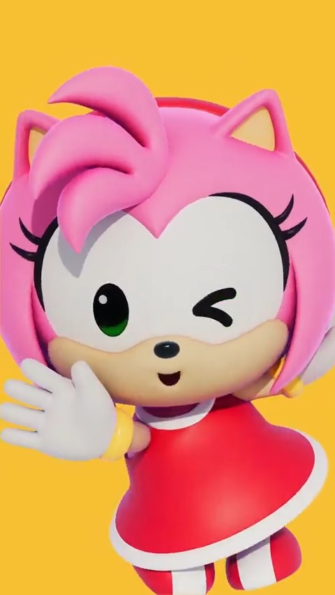 ば～いのばいのFIGHT！📣 頑張るあなたにエミーのエール💗 キュートなソニックたちが送るショートアニメ🦔💙 『SONIC ＆ FRIENDS』の最新ダンス動画を本日公開⸜🙌🏻⸝‍ ⬇️音あり動画はこちら⬇️ #ソニフレ