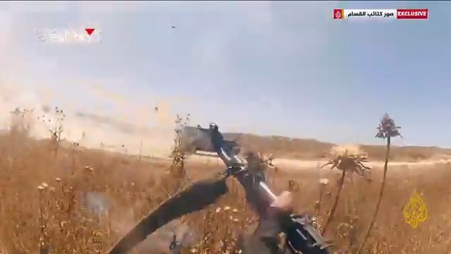 مشاهد حصلت عليها #الجزيرة لكمين كسر السيف الذي نفذته القسام ضد قوة للاحتلال الإسرائيلي شرق بيت حانون #الأخبار #حرب_غزة