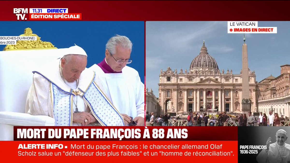 "Il a laissé une empreinte très forte": Renaud Muselier revient sur la visite du pape François à Marseille en 2023