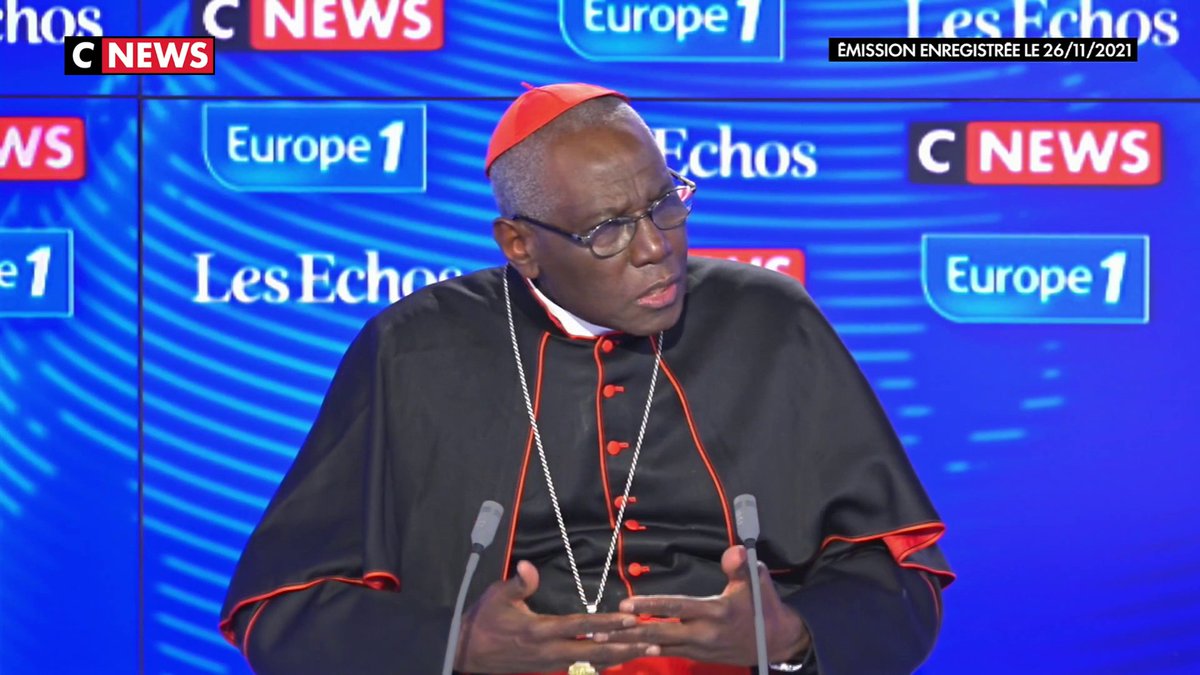 🔴ALERTE ARCHIVE | Beaucoup de fidèles se manifestent pour que le Cardinal Robert Sarah soit dans la liste pour succéder au pape François.