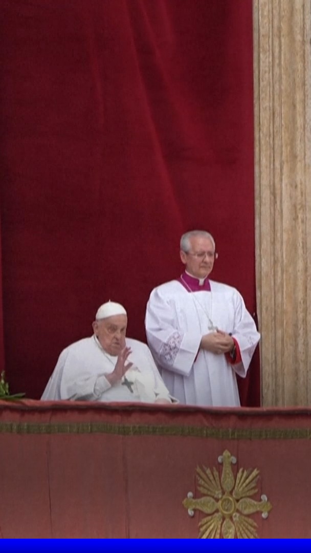 Les derniers mots du pape François lors de la célébration de Pâques