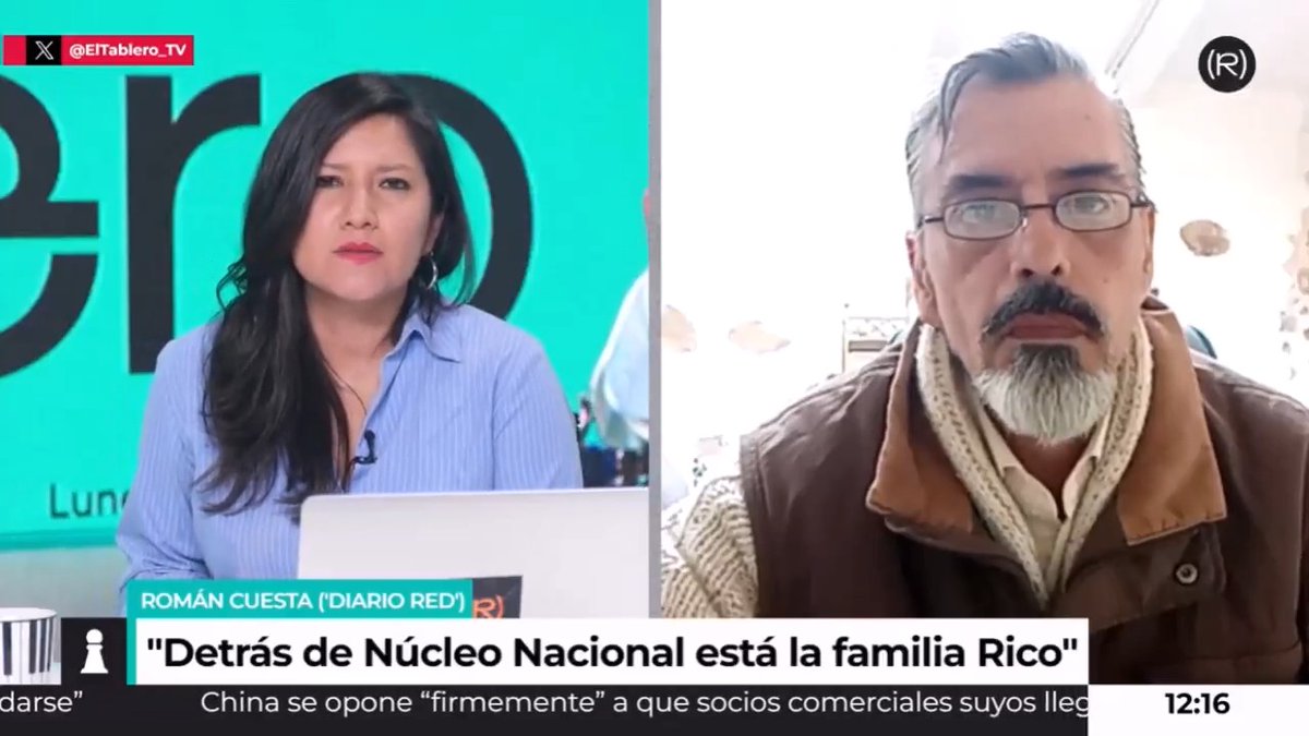 "Hay un alto cargo de VOX detrás de Núcleo Nacional" Viva Palestina Libre, colaborador de Diario Red 👇🏾 📺 EL TABLERO |