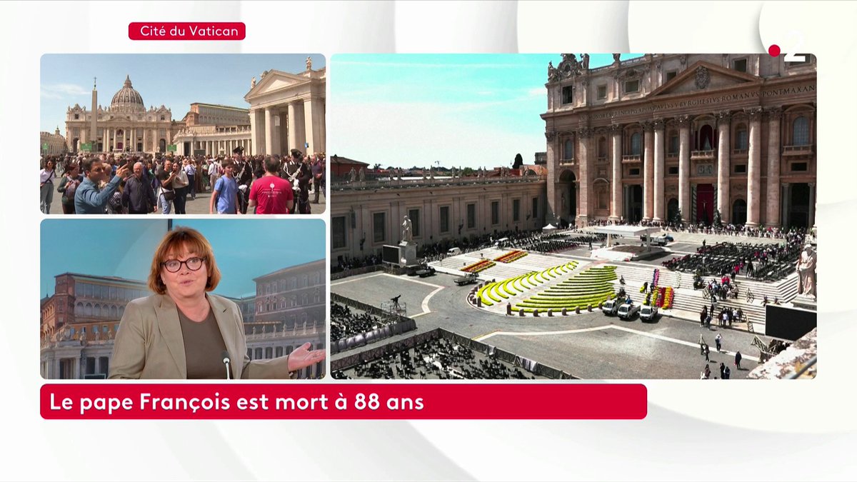 ๐ด Le pape sera mis en biรจre ร 20 heures, ce lundi 21 avril, annonce le Vatican.