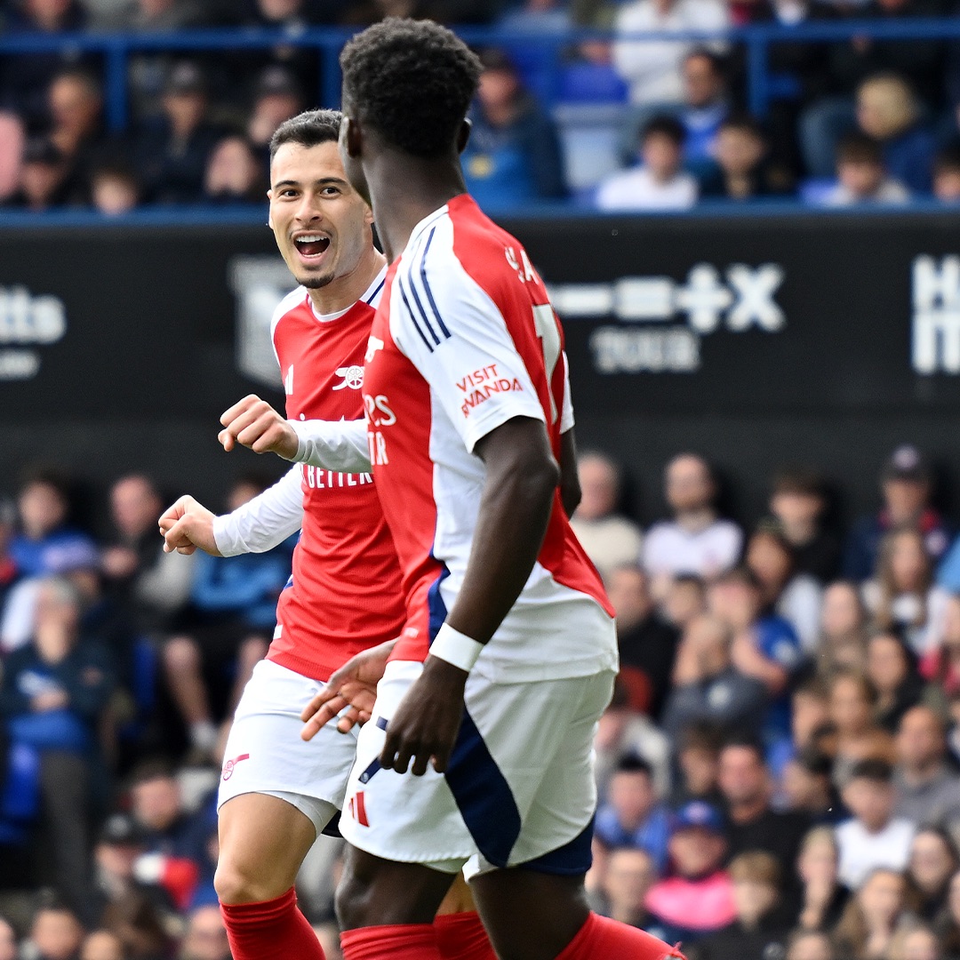 🎶 His name is Gabi, he's from São Paulo, and he plays for Arsenal! 🎶
