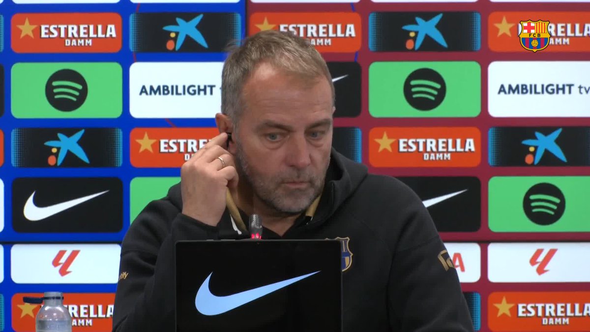 🎙️ HANSI FLICK: “It will be a tough match. They defend very well.” #BarçaMallorca