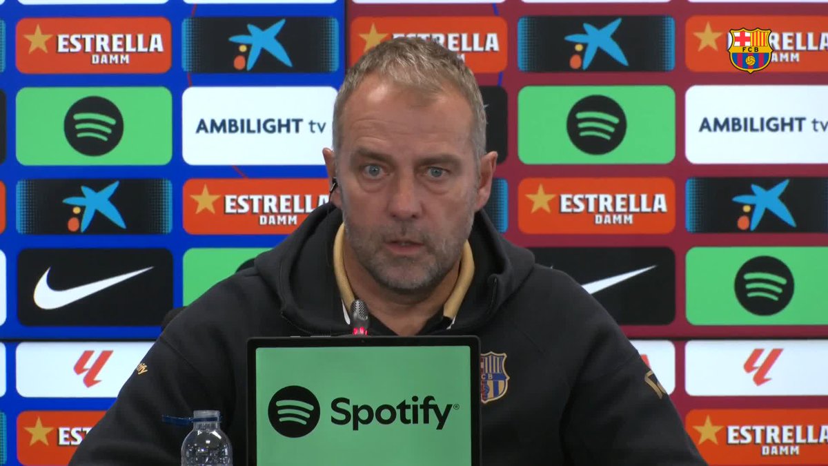 🎙️ HANSI FLICK: “We are always looking at ourselves, to get better and better...We have the quality to win against every team.” #BarçaMallorca