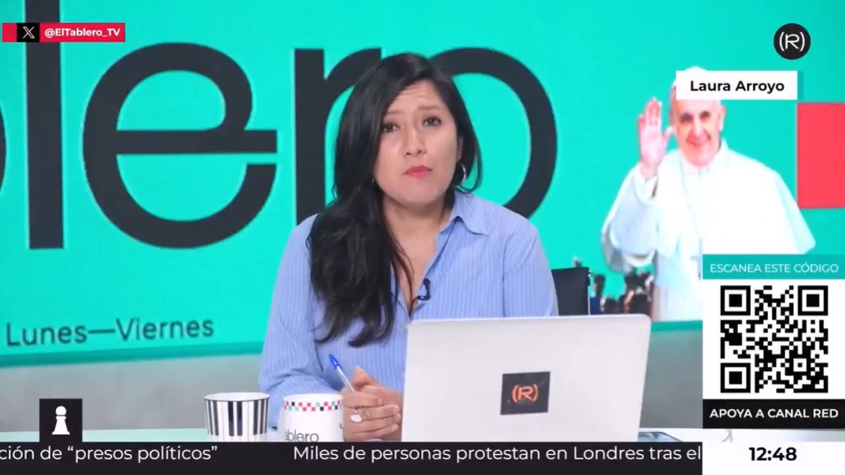 “La Iglesia Católica es una institución que no es religiosa, es política y, como sabemos porque así lo demuestra la historia, ha sido siempre una institución opresora” El cierre de Laura Arroyo en El Tablero 👇🏽 📺