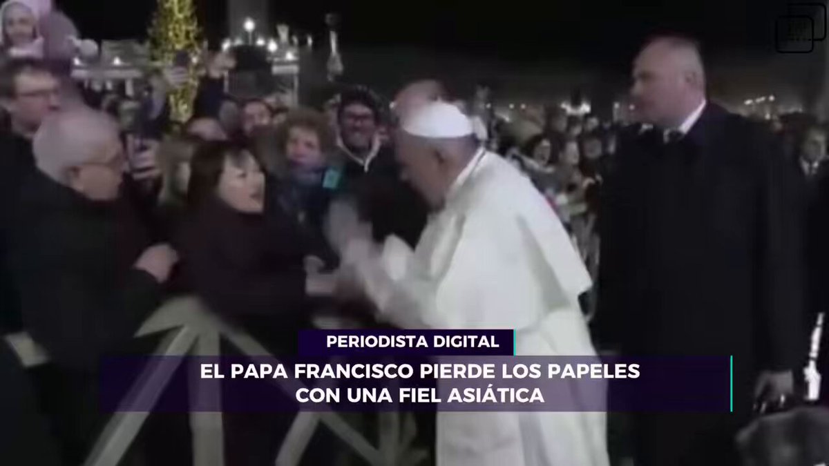 Cuando tuvo este comportamiento tan violento con una fiel que se dejó llevar por la emoción del momento
