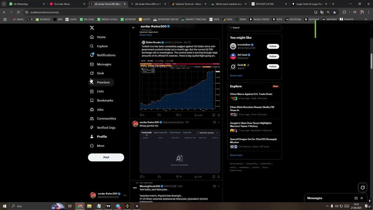 Tanışalım mı? Güncel $BTC beklentilerim, fiyatlara, finansal piyasalara bakışım, eğitimim, #winningcircle ve kısaca "kim? neci?" sorularını karşılamak için paylaştığım samimi bir video oldu. Anafikri kaybetmemek için baştan sona izlerseniz memnun olurum, tanıştığımıza sevindim. Sevgiler. 💯❤️‍🔥