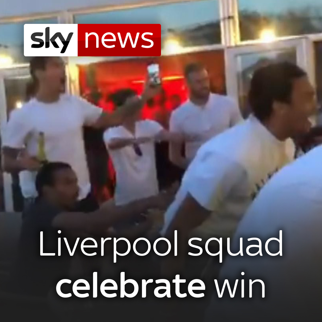 Liverpool are planning a squad get-together to watch Arsenal vs Crystal Palace on Wednesday… Throwback to 2020 at Formby Hall, when the squad all watched it happen together 😍