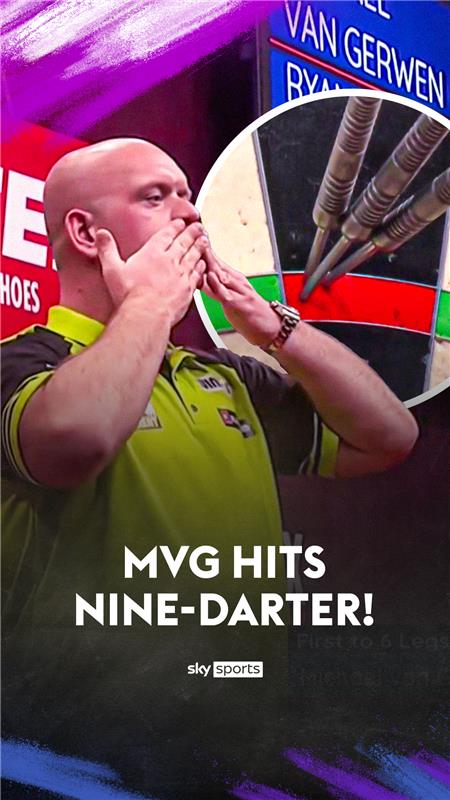 MVG hits stunning nine-darter in Munich! 🔥🎯