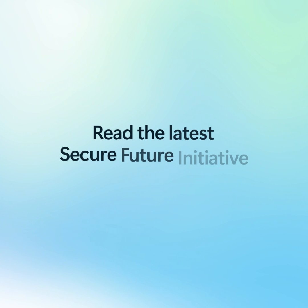 We’re prioritizing security above all else through Microsoft’s Secure Future Initiative, investing in the equivalent of 34,000 engineers. Our latest progress includes secure operations that helped thwart $4B in fraud 🔒 Read more:
