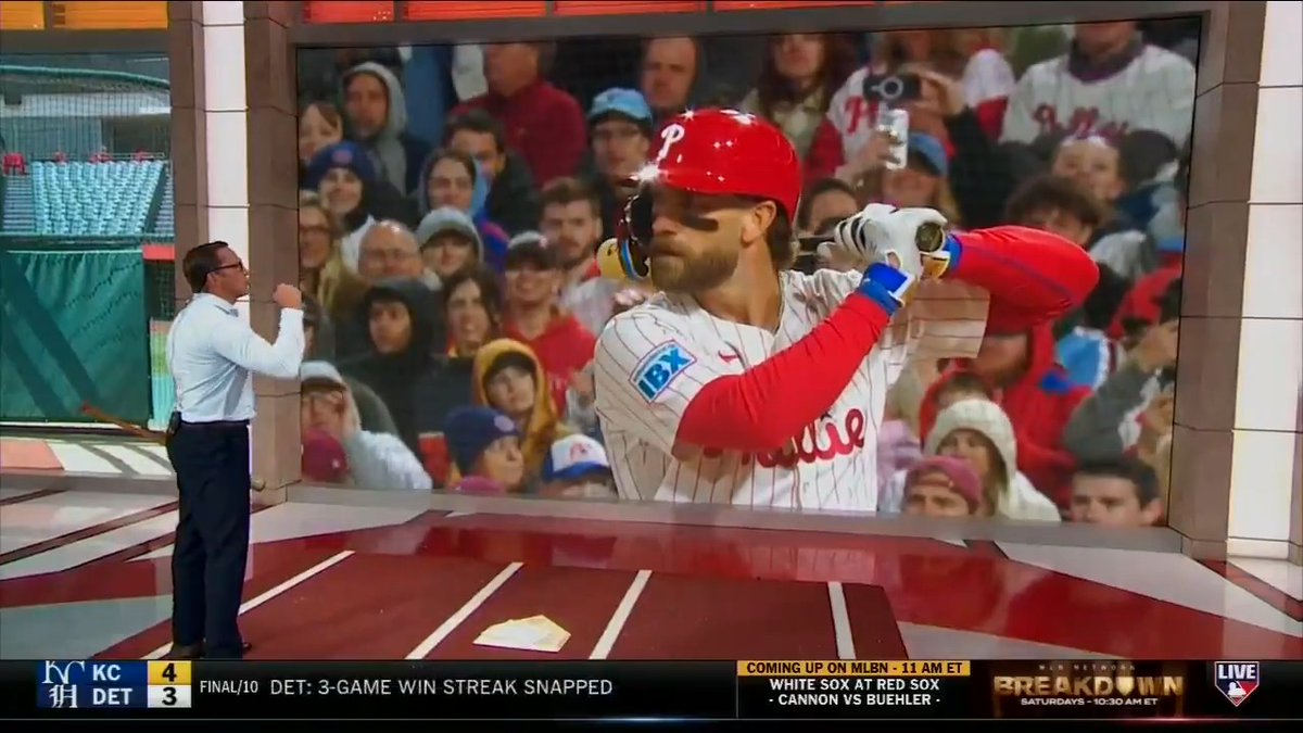 "All these AB's are starting to build on themselves, so you have to know he's going to get scorching hot." - Mark DeRosa on Philadelphia Phillies superstar Bryce Harper