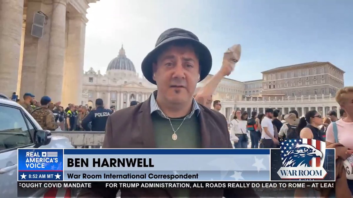 POPE FRANCIS DEATH: "THERE ARE NO TEARS" "This is Rome, this is the affection that we can see that people had...that some people are already calling him Herod the great of the 21st century." Benjamin Harnwell