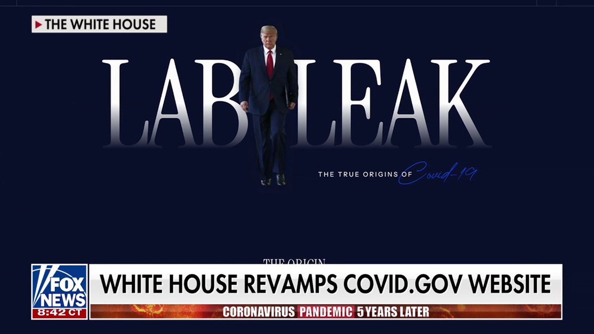 SEE IT: The The White House has completed revamped the website, as the Donald J. Trump administration comes out in support of the China lab leak theory that allegedly kickstarted the coronavirus pandemic — a theory that Anthony has repeatedly denied.