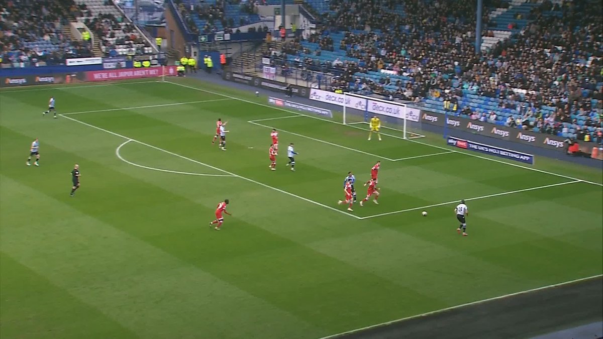 Josh Windass equalises for Sheffield Wednesday against Boro! 🫣