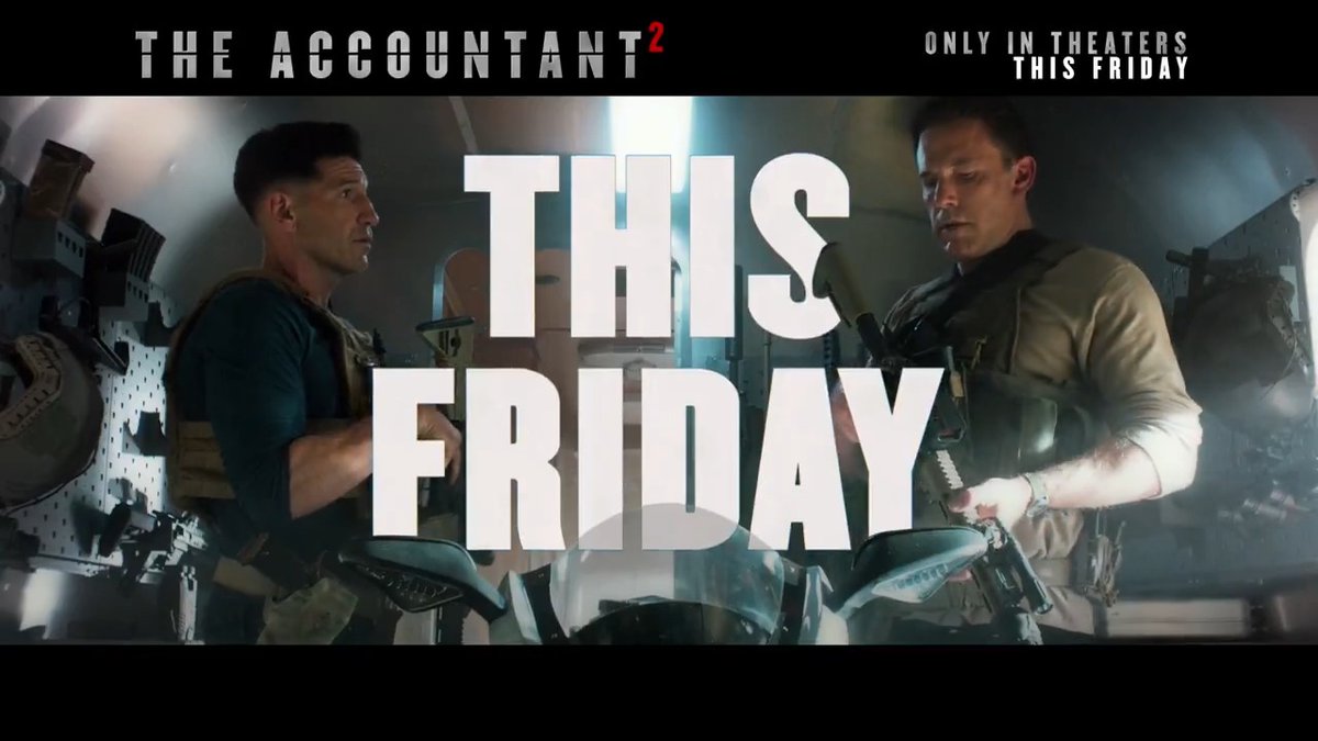 "A hell of a ride." Check out the final trailer for The Accountant 2 and see the movie only in theaters this Friday. Get tickets now. #Accountant2