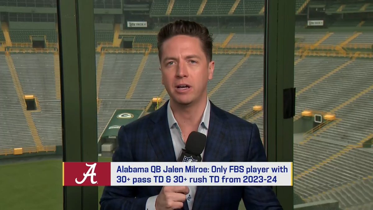 Is Jalen Milroe a better runner at the QB position than Lamar Jackson? Tom Pelissero on the "eye-opening" comments he's heard from NFL coaches and scouts 👀 (via Good Morning Football)