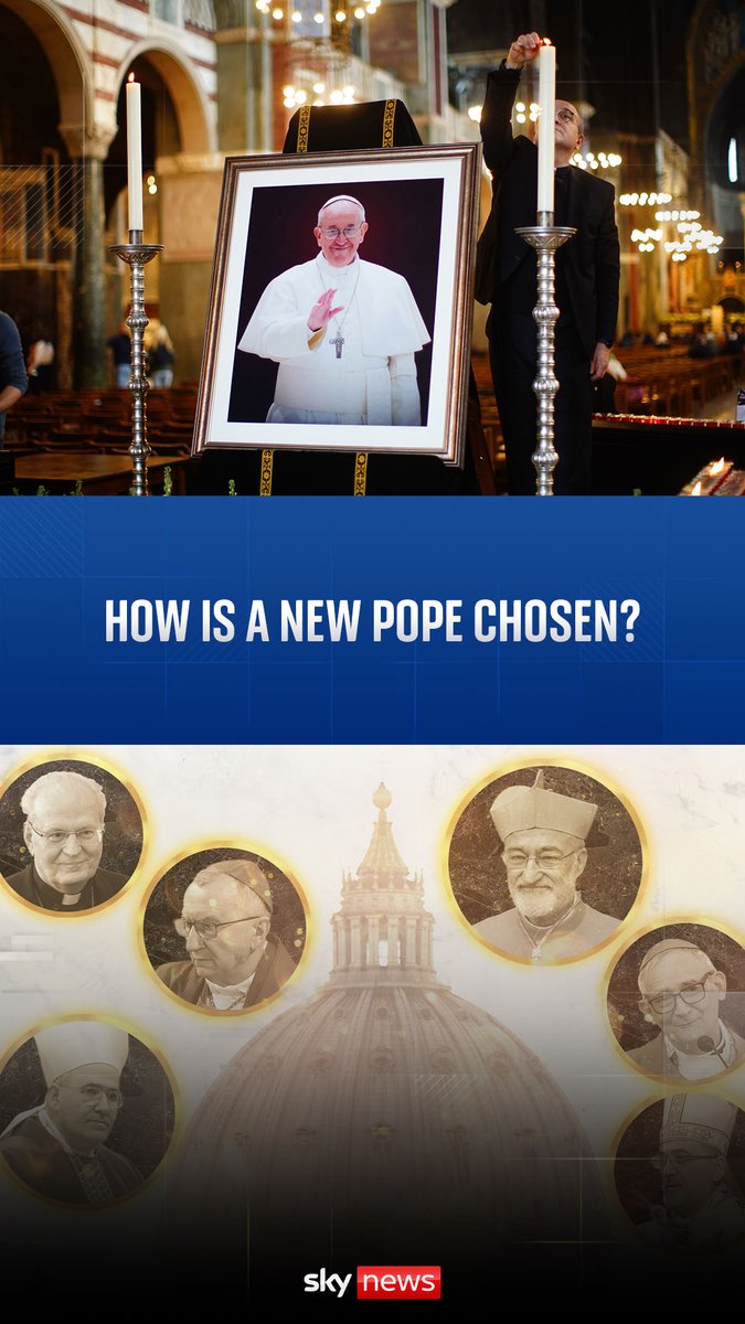 The next pope will be chosen in an election shrouded in secrecy, with cardinals forbidden from communicating with the outside world during the voting in the conclave. alex rossi explains how this happens ⬇️ 🔗