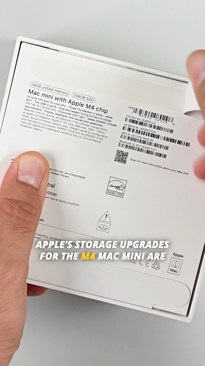 Apple charges an arm and a leg for storage upgrades on the M4 Mac mini, luckily, doing the upgrade yourself is quick, easy, and a lifesaver for your wallet. Watch the full video: