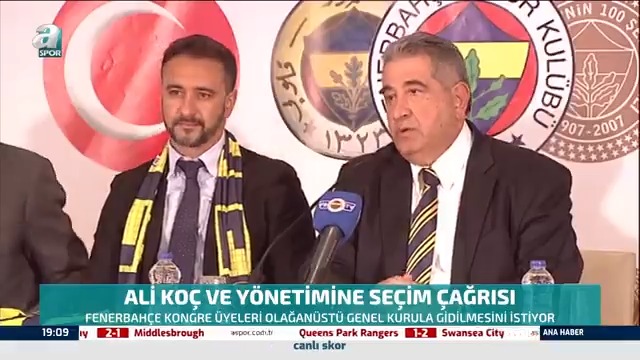 Fenerbahçe kongre üyeleri, olağanüstü genel kurula gidilmesini istedi.