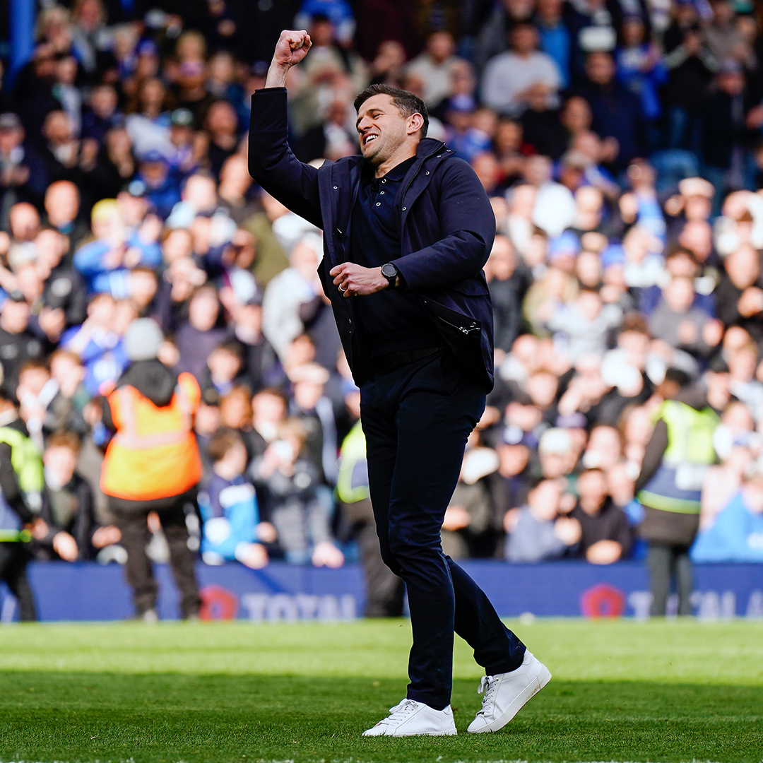 John Mousinho. Fratton End. 🔵 You know the rest, #Pompey fans. 😍