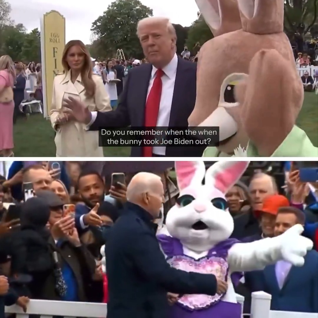 BREAKING: The White House is no longer a nursing home 🎉 #WHEasterEggRoll