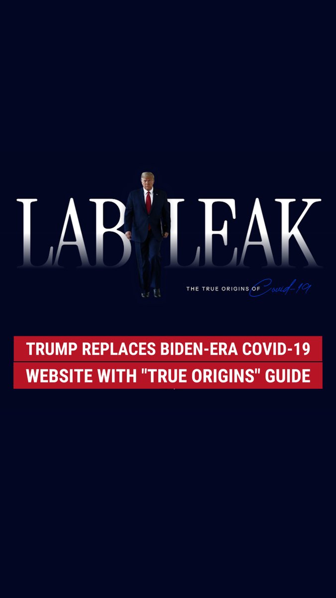 The The White House revamped the COVID-19 website to highlight the "lab leak" theory.