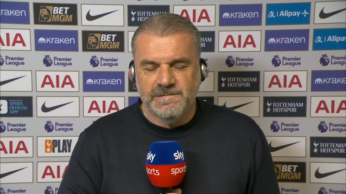 "We've had some challenges this year" Ange Postecoglou says his side want to perform in both the Premier League and the Europa League 🗣️