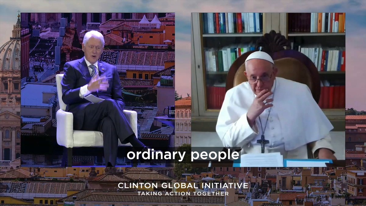 “We are living through a changing epoch. Only together can we emerge from it better.”—Pope Francis Today we honor a life well lived, rooted in faith, filled with energy and purpose, and dedicated to reconciliation and cooperation.