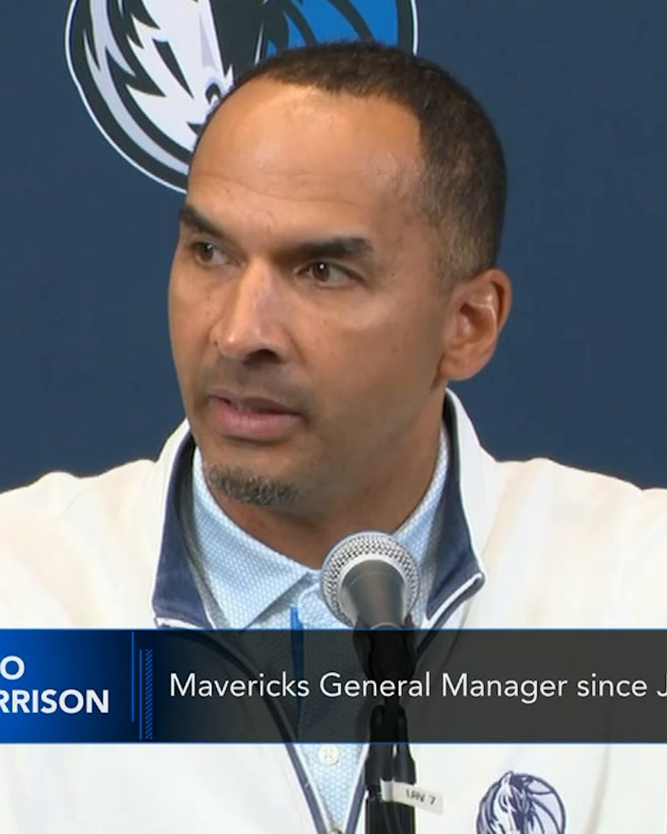 "I did know that Luka was important to the fan base. I didn't quite know it to what level." —Mavericks GM Nico Harrison on the Luka Doncic trade