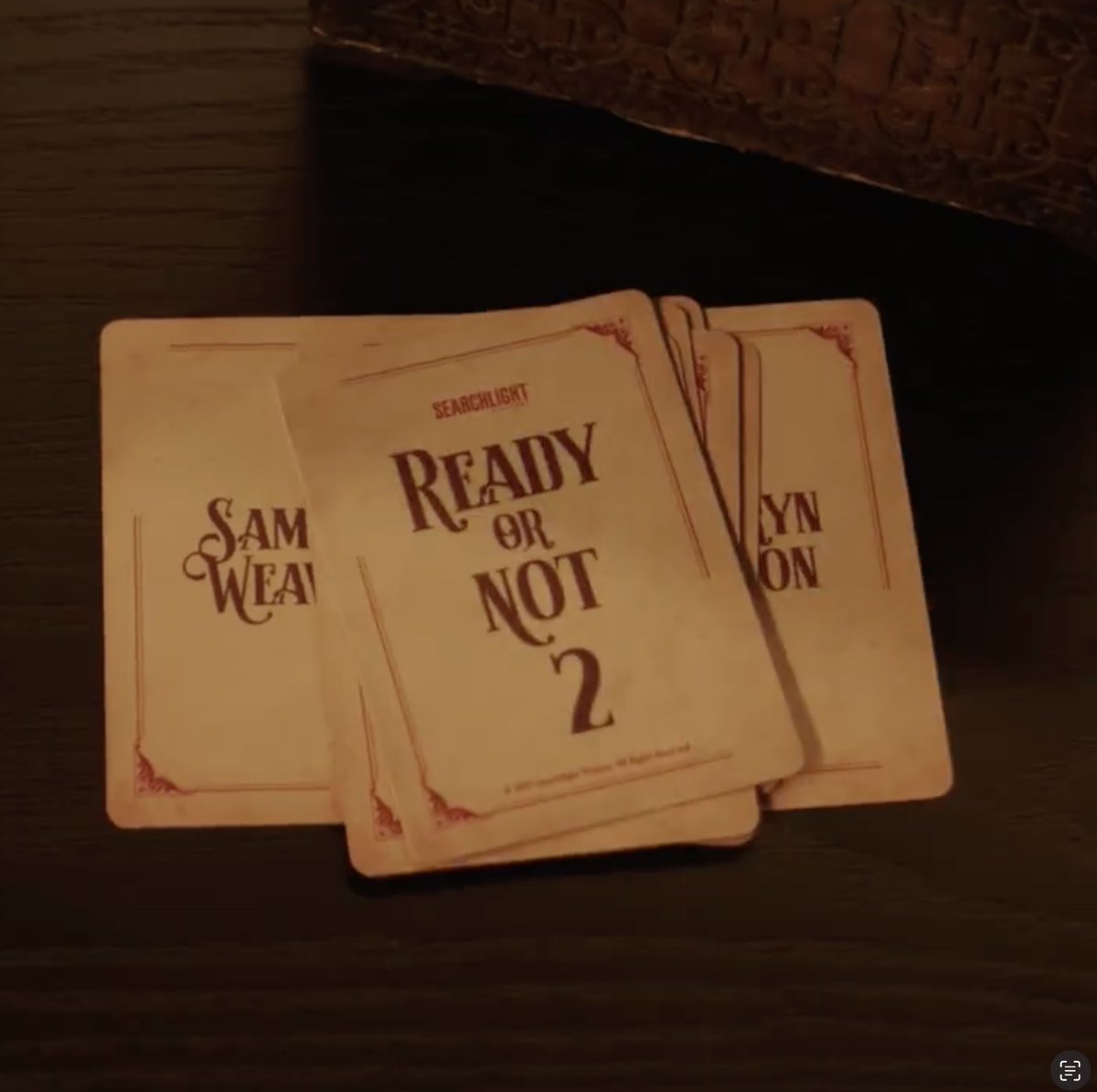 Sarah Michelle Gellar, Elijah Wood, David Cronenberg, and more join the cast of #ReadyOrNot: Here I Come.