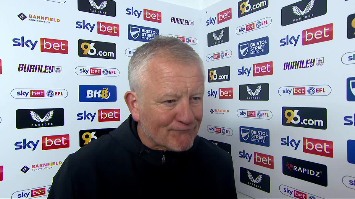 ๐ฃ๏ธ "The three best teams in the division have been in and around it up until two weeks ago." Chris Wilder reacts to the Blades' defeat at Turf Moor, their fourth defeat in five games | ๐๏ธ @KatieShanahan3 #BURvSHU | #ITVFootball