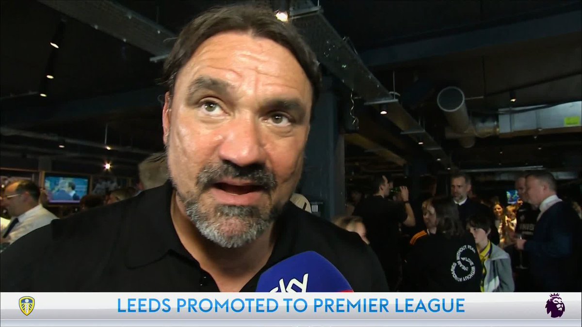 "Don't scare me with the Premier League!" Daniel Farke on Leeds' promotion from the Championship, and the excitement of being able to play in the PL with fans in the stadium once more 🏟️