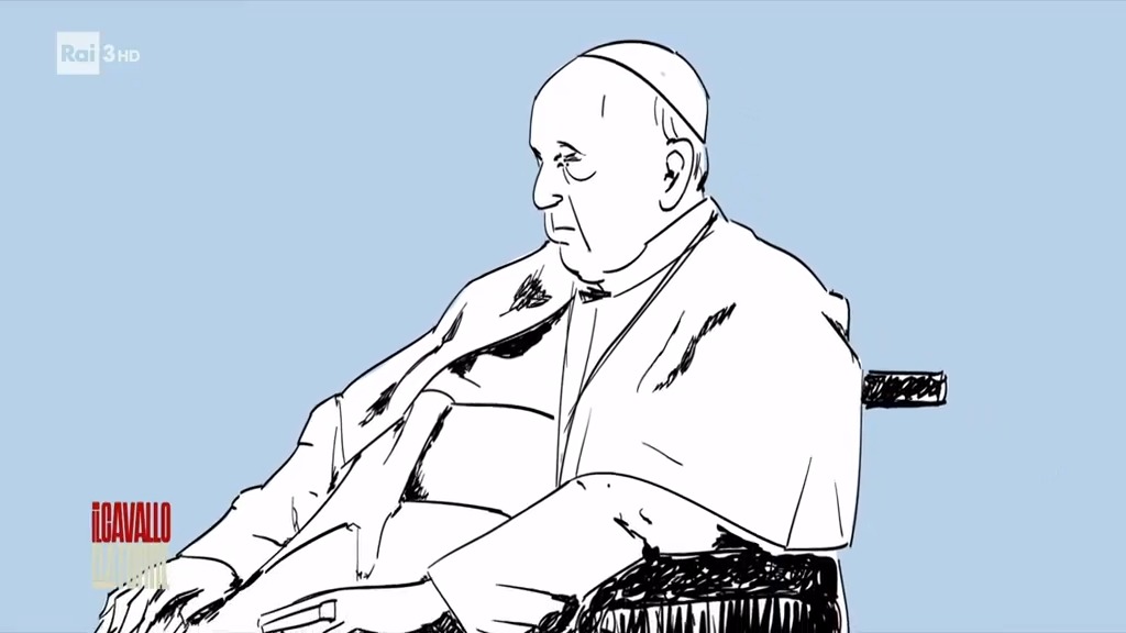 Ora Papa Francesco è accoccolato in quel Dio che ha sempre cercato nel volto degli altri. Noi siamo tutti più soli. Sono più soli i deboli del mondo che hanno trovato in lui l'unica voce a proteggerli. #ilcavalloelatorre