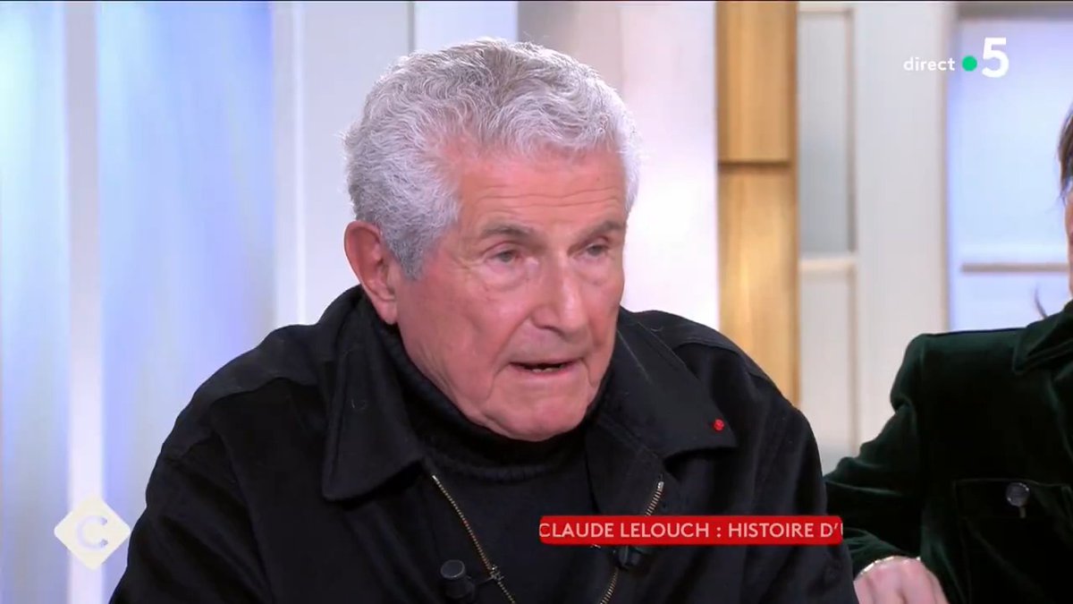 "On ne pensait pas que ce film ferait le tour du monde. Il y a 60 ans, on commençait à peine le tournage. Ce film a changé la vie de tous ceux qui y ont participé." Claude Lelouch, sur la Palme d’Or de “Un homme et une femme” dans #CàVous