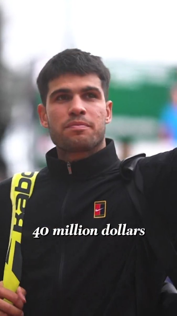 Carlos Alcaraz just became the youngest tennis player to surpass $40 million dollars in career prize money. Here's how he did it. 💰 #TheBreakTC