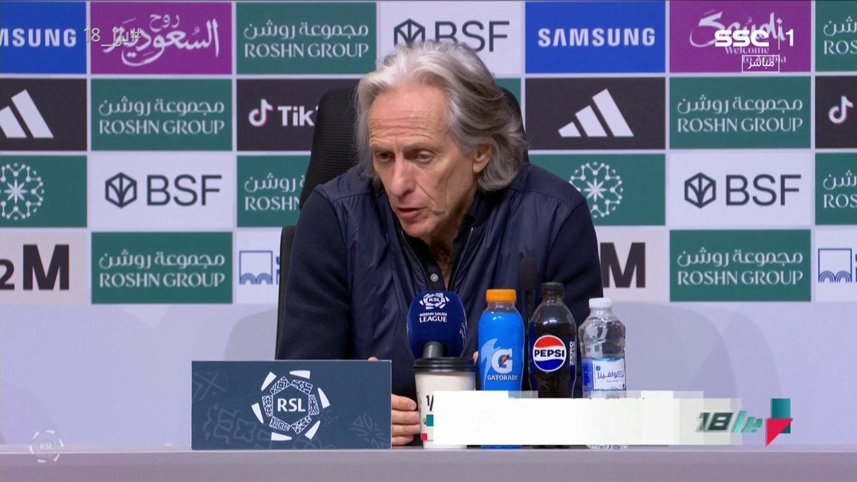 🎥 — جيسوس: — النخبة الآسيوية هي حلم لي ولرئيس النادي فهد بن نافل وللجماهير الهلالية — ما حدث الموسم الماضي يصعب تكراره