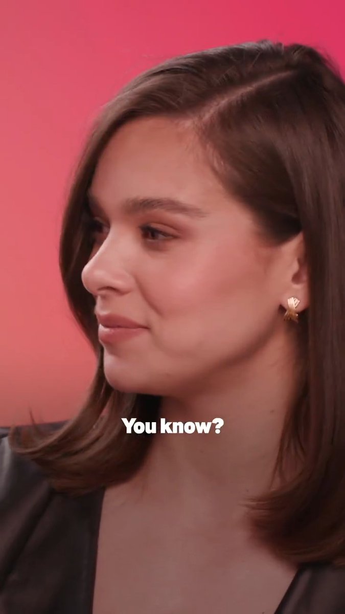 Note to my fellow Hailee Steinfeld fans – don't try and sneak a picture, JUST ASK! 📸 See her FULL #SinnersMovie interview w/ Josh Horowitz here →