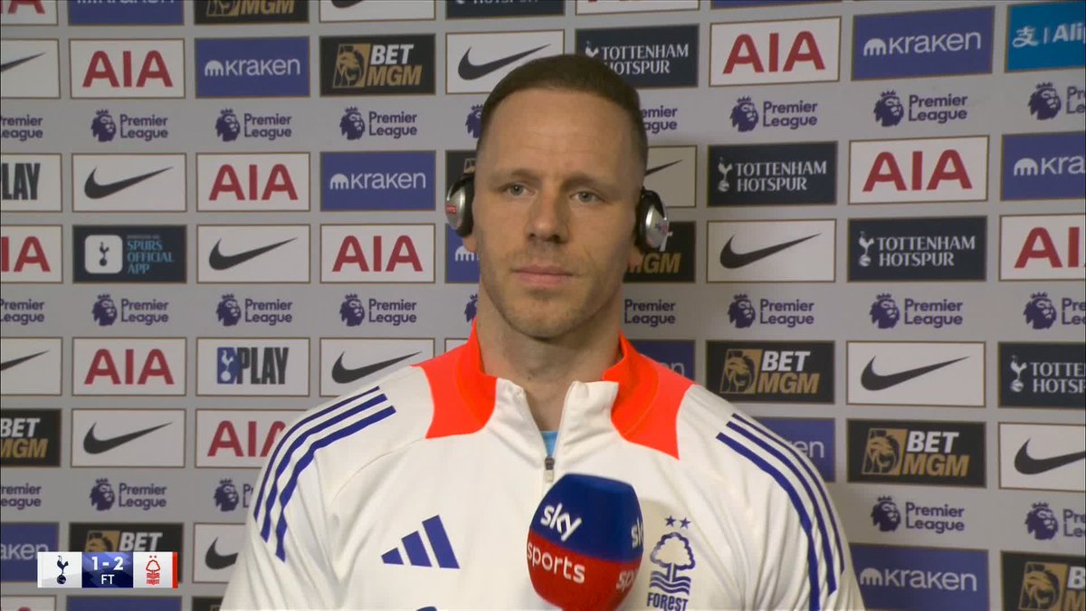 "We just need to continue and give everything" 💪 Matz Sels urges Nottingham Forest to achieve Champions League football 🏆
