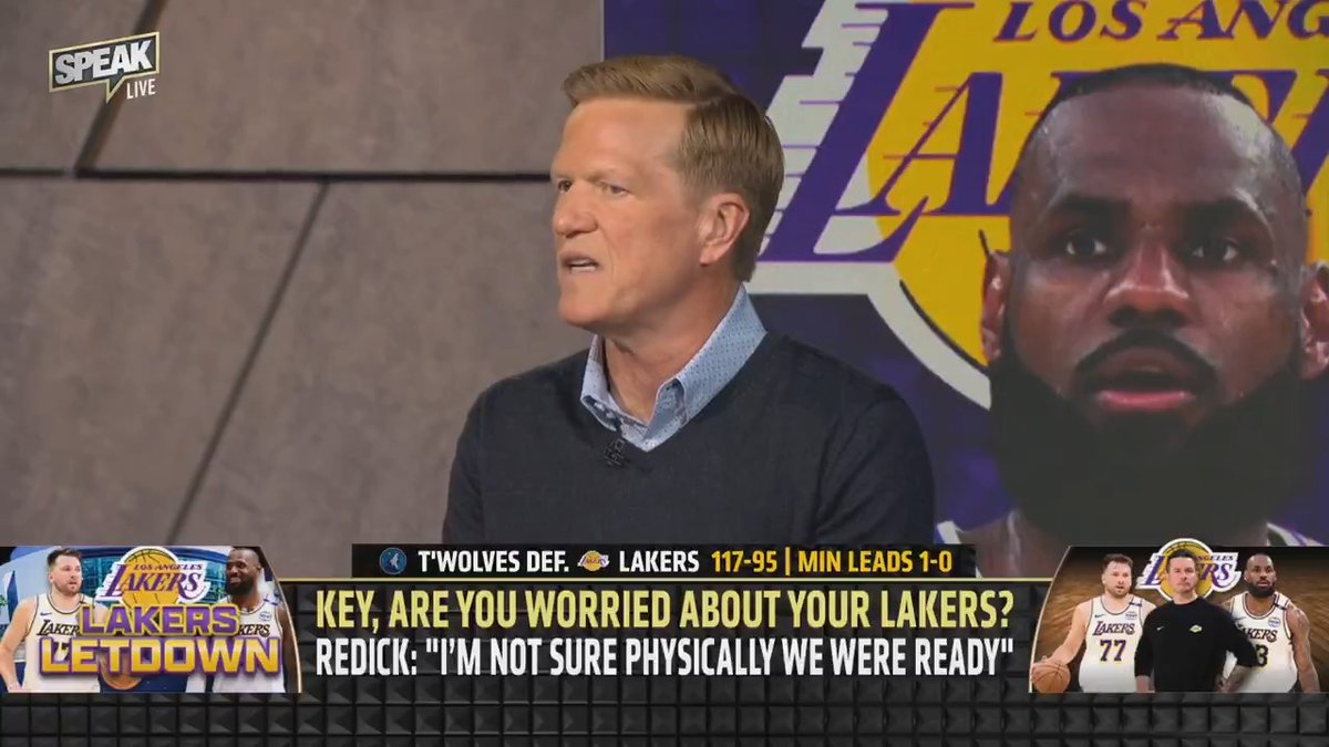 “I had the Lakers winning this series and I don’t now.” — Ric Bucher