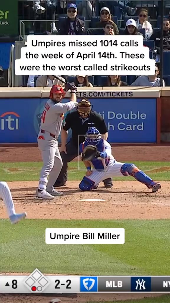 1,000+ missed calls in one week. Should we make a market for when robot umps finally take over?
