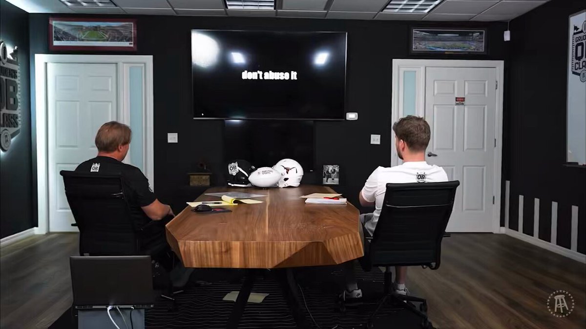 Gruden asked Brett Favre why he threw into a tight window when the checkdown was wide open His answer? “Because I can” Jon Gruden