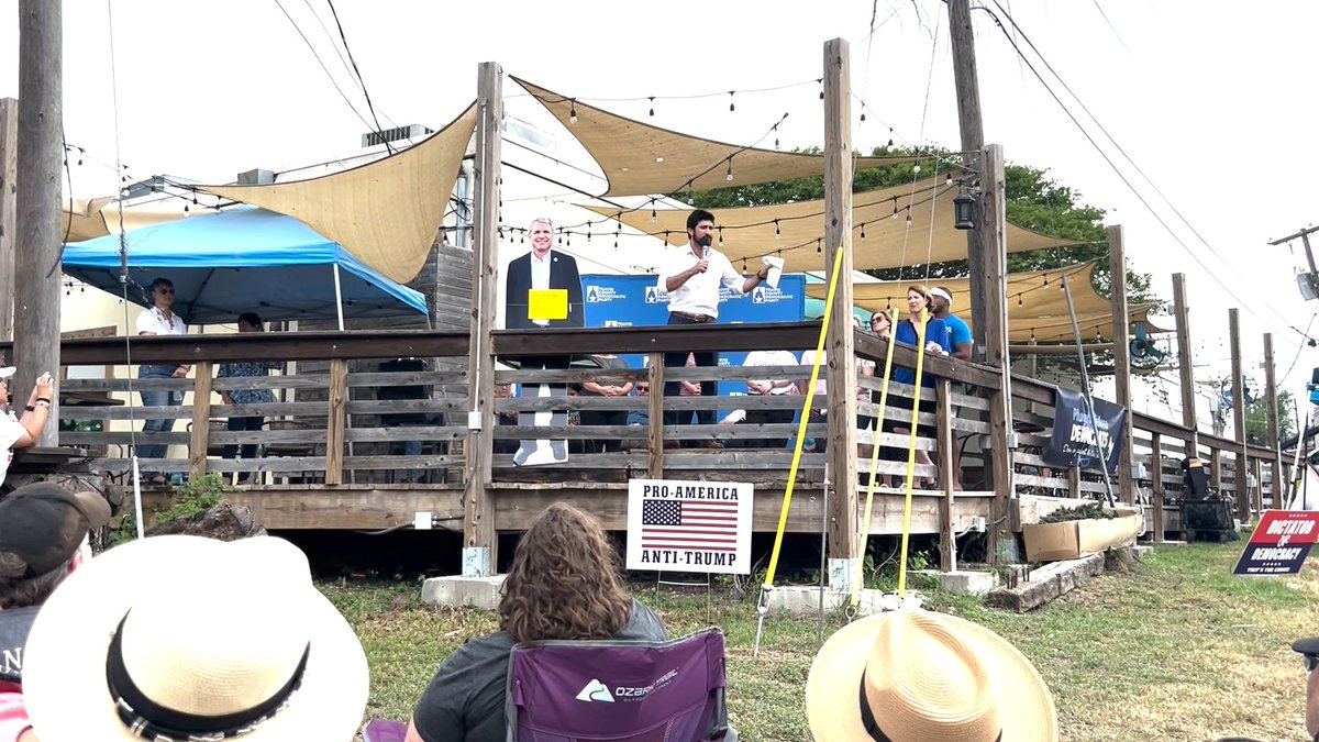 .Greg Casar at a town hall in Texas: I believe that we will save Medicaid as we know it if we keep this energy alive.