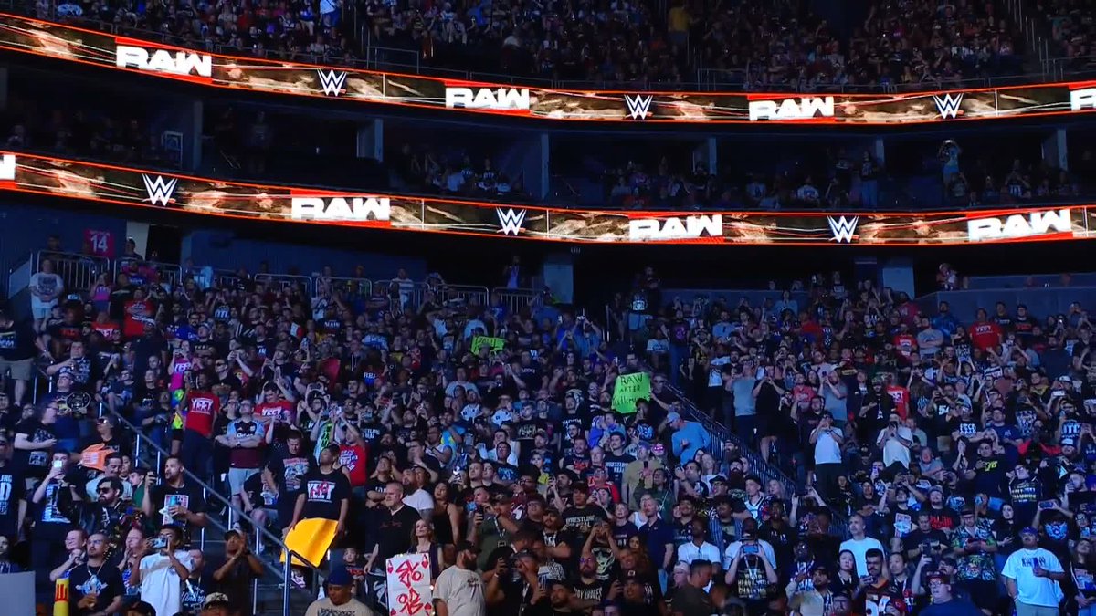 The 17-TIME Champ is HERE! #RawAfterMania