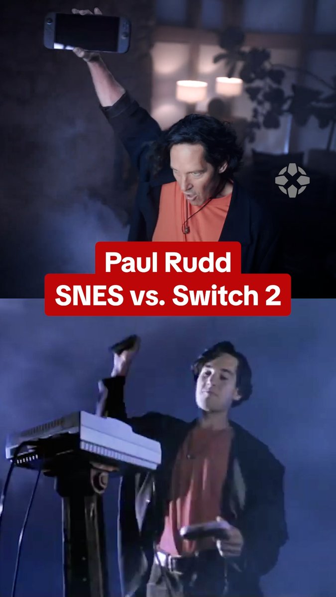 Paul Rudd has seen Nintendo come a long way...