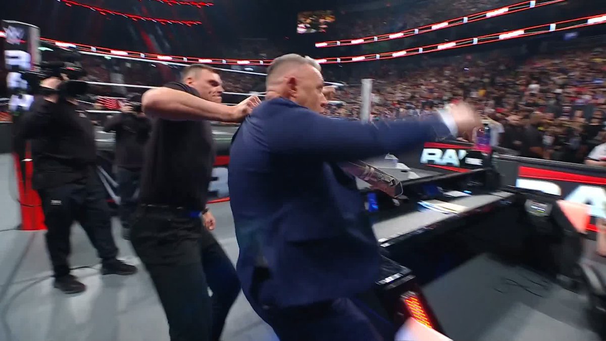 GUNTHER JUST CHOKED OUT PAT MCAFEE! 😲 #RawAfterMania