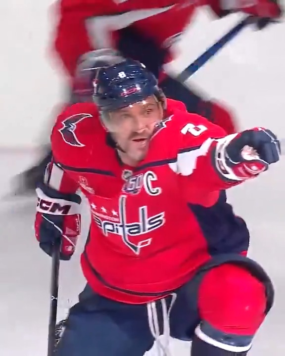 FIRST PLAYOFF OT GAME-WINNER FOR OVI 🚨👑 CAPS WIN GAME 1 🔥